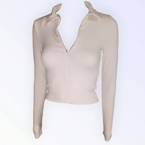 Y2K Abercrombie & Fitch Ribbed & Soft Knit Top – XS